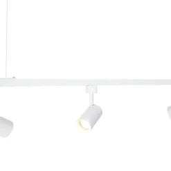 Qazqa railverlichting set iconic jeana wit gu10