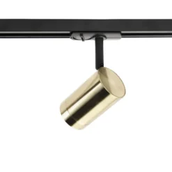 Qazqa railverlichting set iconic jeana goudkleurig gu10