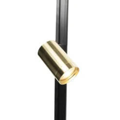 Qazqa railverlichting set iconic jeana goudkleurig gu10