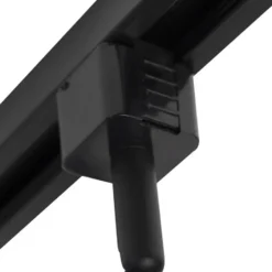 Qazqa railverlichting set iconic jeany zwart gu10