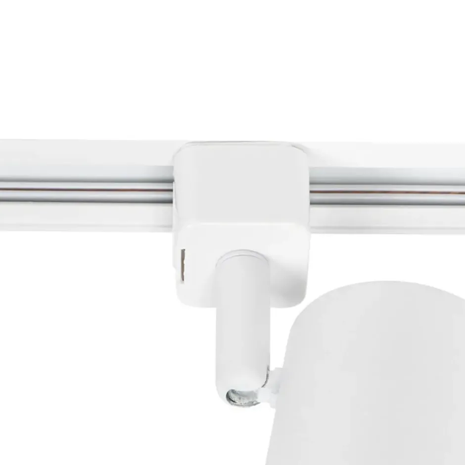 Qazqa railverlichting set iconic jeana wit gu10