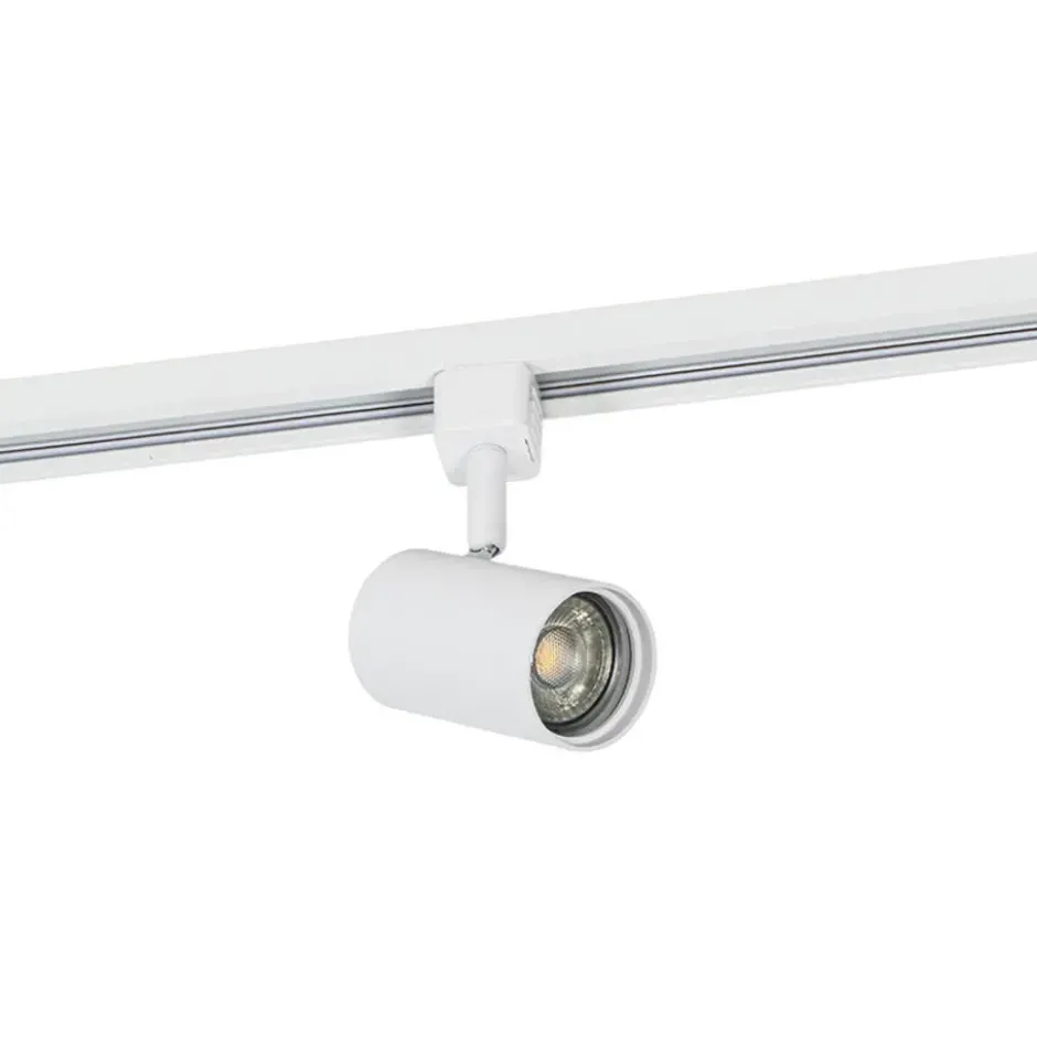Qazqa railverlichting set iconic jeana wit gu10
