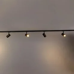 Qazqa railverlichting set jeana bronskleurig gu10