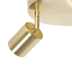 Qazqa richtbare spot java goudkleurig gu10