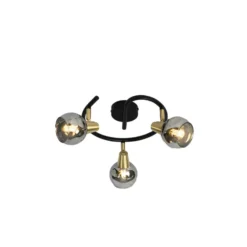 Qazqa richtbare spot vidro goudkleurig e14