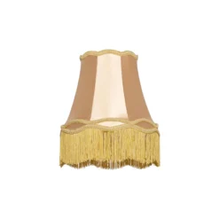 Qazqa rond granny goudkleurig