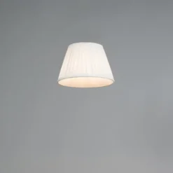 Qazqa rond plisse crème