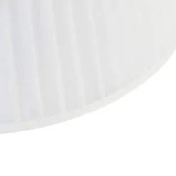 Qazqa rond plisse crème