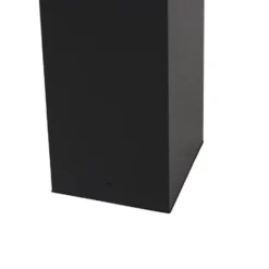 Qazqa sokkellamp charlois zwart e27