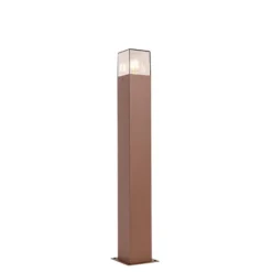 Qazqa sokkellamp denmark bruin e27