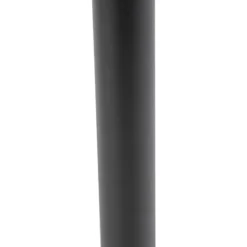 Qazqa sokkellamp gleam zwart e27