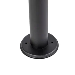 Qazqa sokkellamp gleam zwart e27