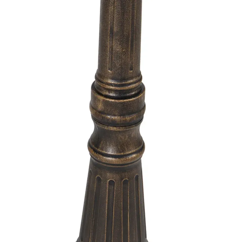 Qazqa sokkellamp new haven goudkleurig e27