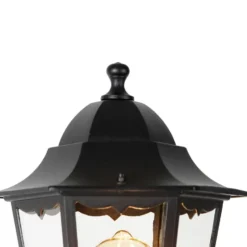 Qazqa sokkellamp new orleans zwart e27