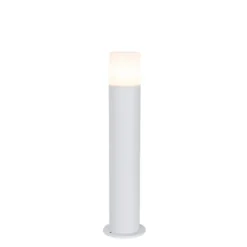 Qazqa sokkellamp odense wit e27