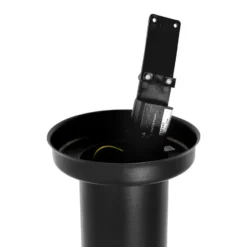 Qazqa sokkellamp rox zwart e27