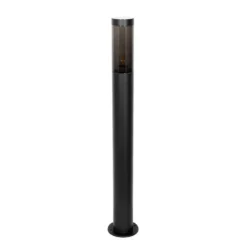 Qazqa sokkellamp rox zwart e27