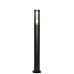 Qazqa sokkellamp rox zwart e27