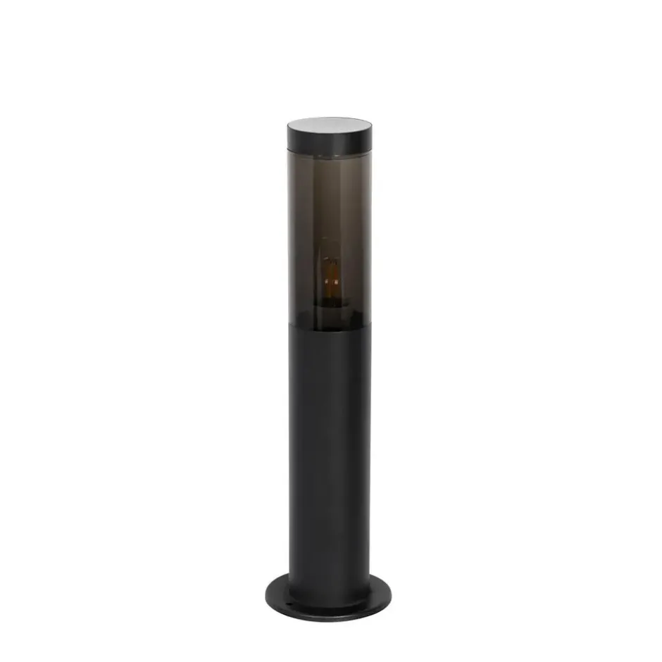 Qazqa sokkellamp rox zwart e27