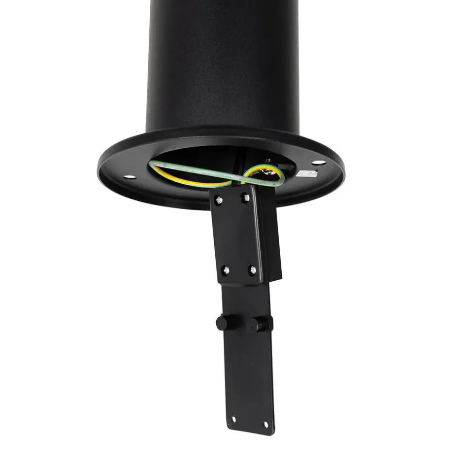 Qazqa sokkellamp rox zwart e27