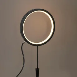 Qazqa solar lamp adalind zwart geïntegreerde led