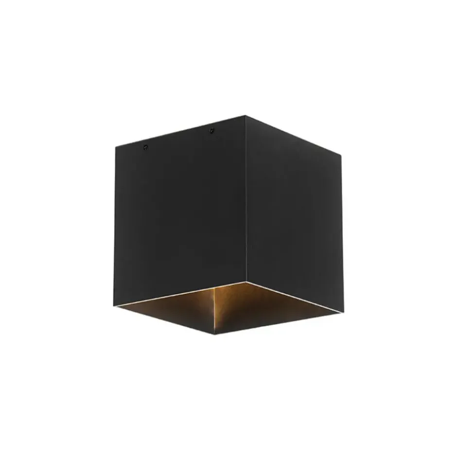 Qazqa solar lamp charlotte zwart geïntegreerde led
