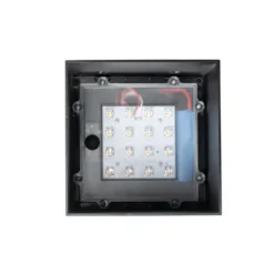 Qazqa solar lamp charlotte zwart geïntegreerde led