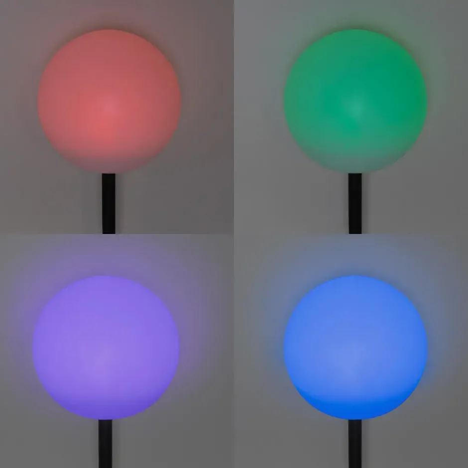 Qazqa solar lamp ludger wit geïntegreerde led