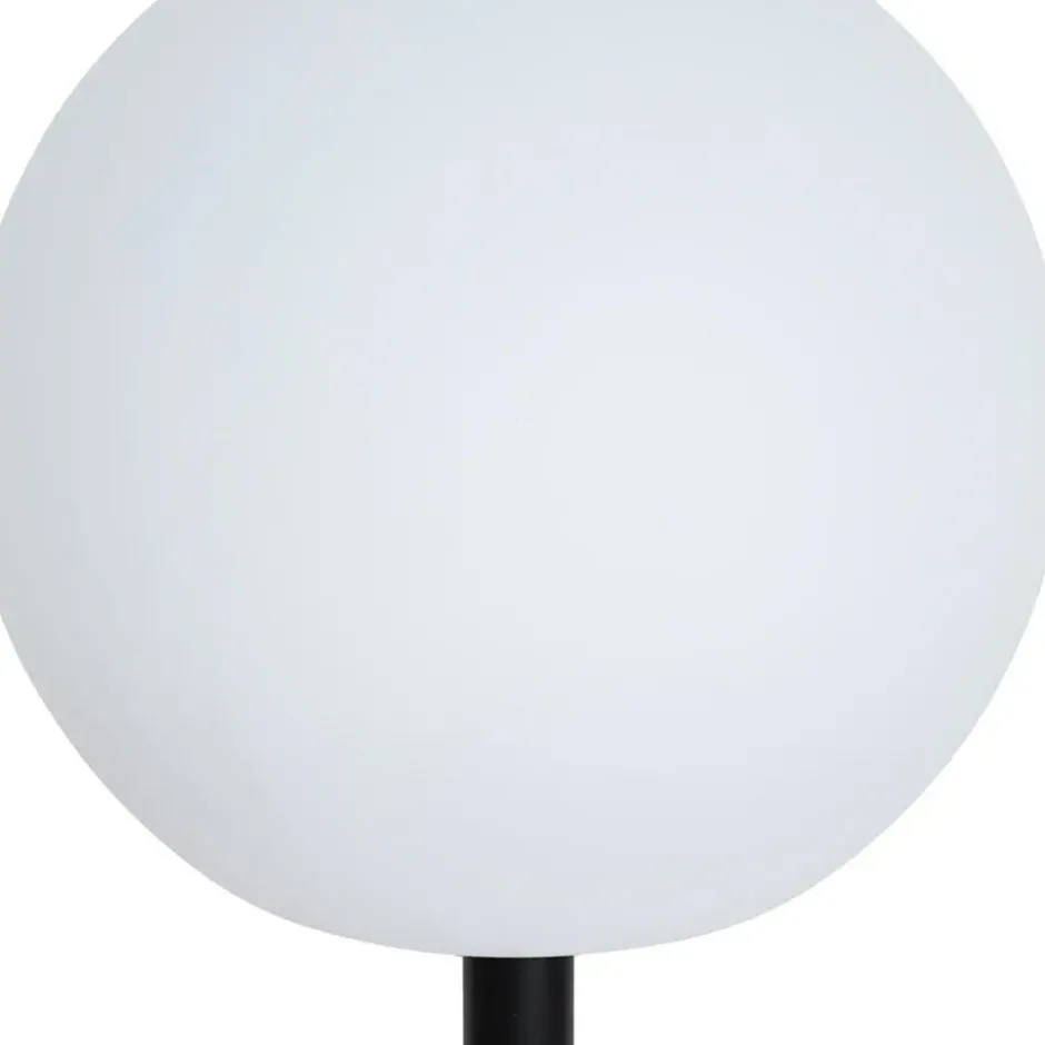 Qazqa solar lamp ludger wit geïntegreerde led