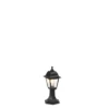 Qazqa staande buitenlamp capital zwart e27