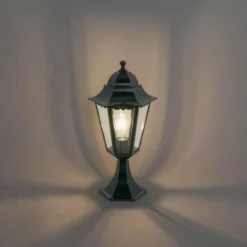 Qazqa staande buitenlamp p45 groen e27