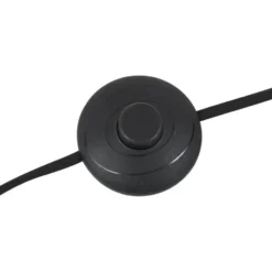 Qazqa staande lamp met kap denise oranje e27
