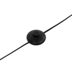 Qazqa staande lamp met kap kata beige e27