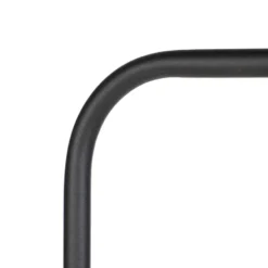 Qazqa staande lamp met kap lofty zwart e27