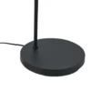Qazqa staande lamp met kap nest zwart e27