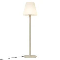 Qazqa staande lamp met kap virginia beige e27
