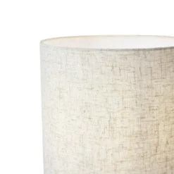 Qazqa tafellamp dahlia beige e27
