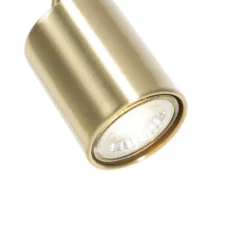 Qazqa tafellamp java goudkleurig gu10