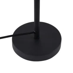 Qazqa tafellamp met glas bizle bronskleurig e27