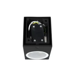 Qazqa up‑ en downlight lamp baleno zwart