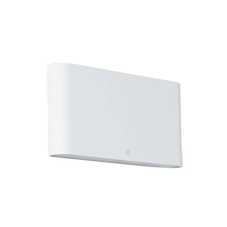 Qazqa up‑ en downlight lamp batt wit geïntegreerde led