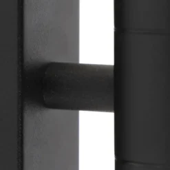 Qazqa up‑ en downlight lamp duo zwart gu10