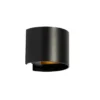 Qazqa up‑ en downlight lamp edwin zwart g9