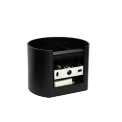 Qazqa up‑ en downlight lamp edwin zwart g9