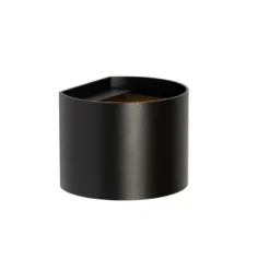 Qazqa up‑ en downlight lamp edwin zwart g9