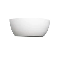 Qazqa up‑ en downlight lamp hiske wit e14