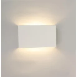 Qazqa up‑ en downlight lamp otan wit