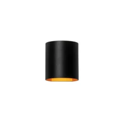 Qazqa up‑ en downlight lamp sabbio goudkleurig g9