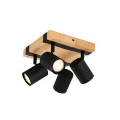 Qazqa verstelbare plafondspot jeana beige gu10