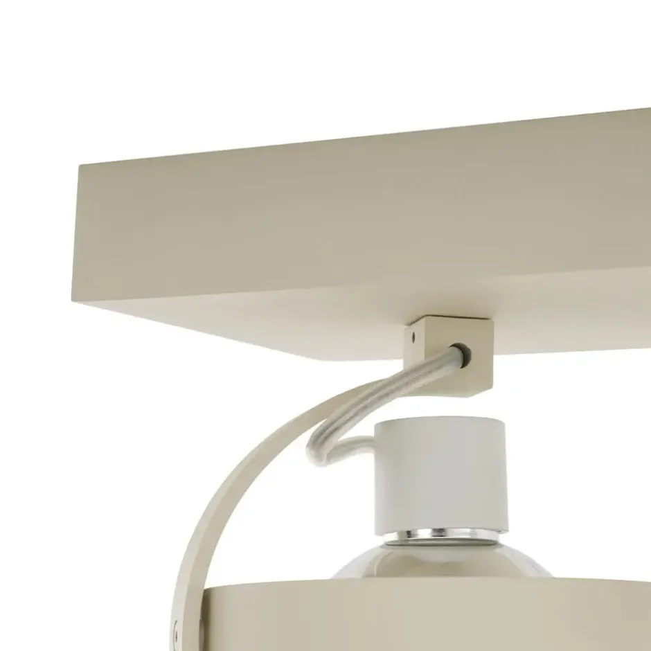Qazqa verstelbare plafondspot go beige g9